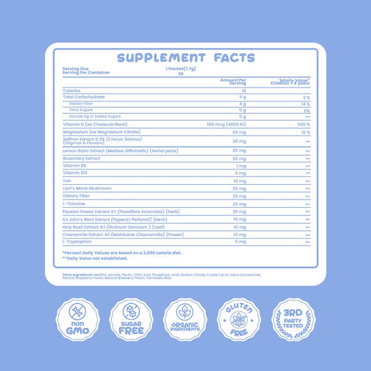 Mood Chews™ - Natural Saffron Mood Gummies for Kids